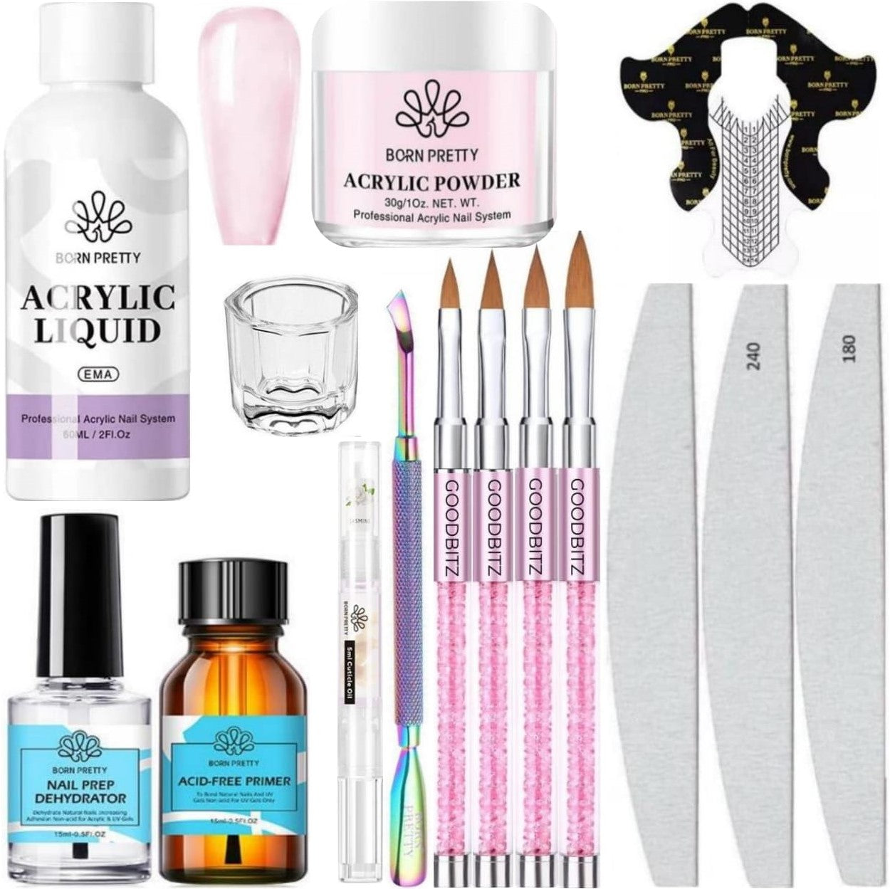 Born Pretty - Acrylic powder set
