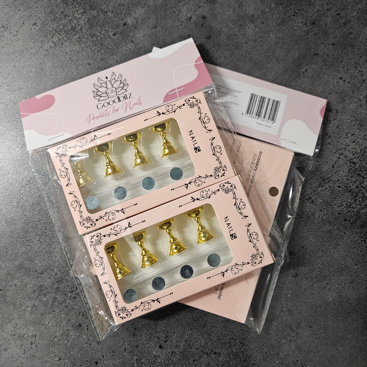 Nagelhouders - 2 stuks