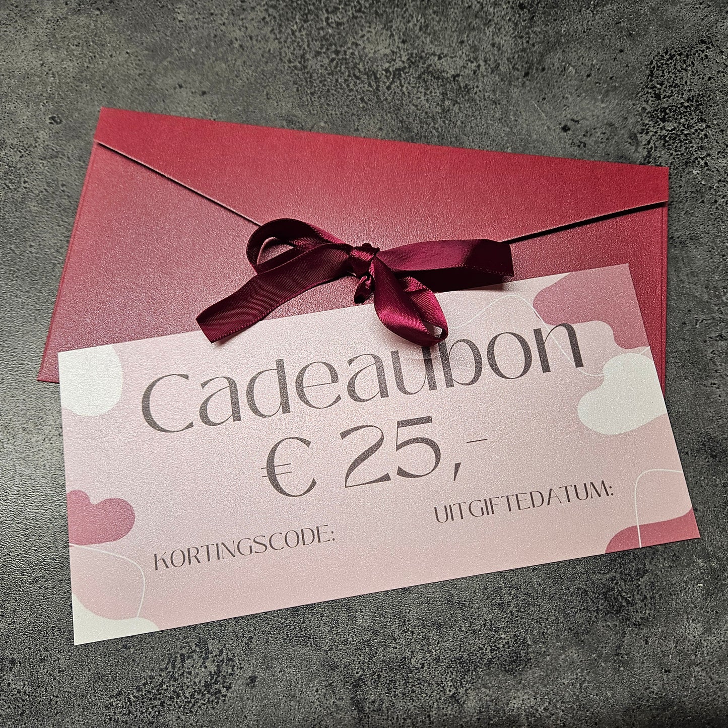 Cadeaubon € 25,-