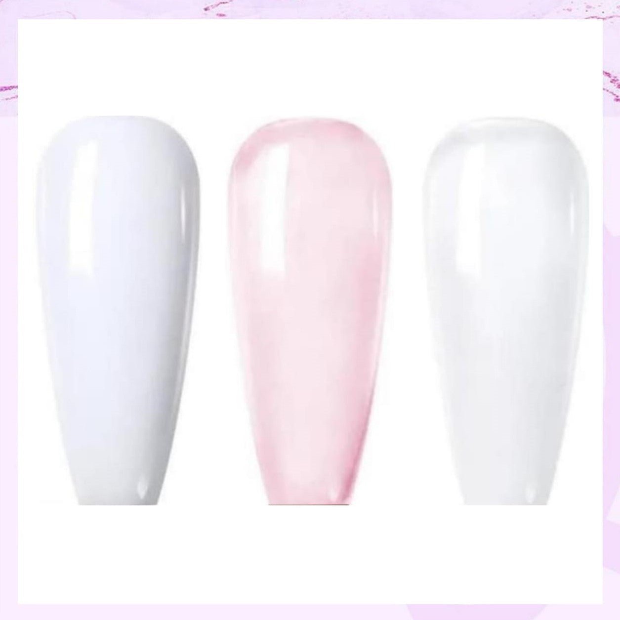 Born Pretty - Acrylpoeder - 3 stuks