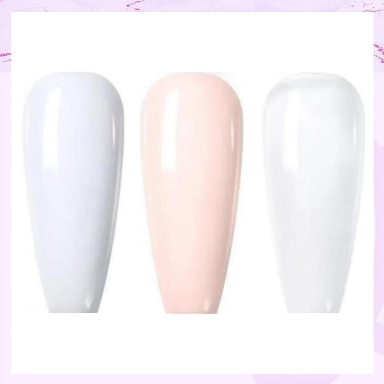 Born Pretty - Acrylpoeder - 3 stuks