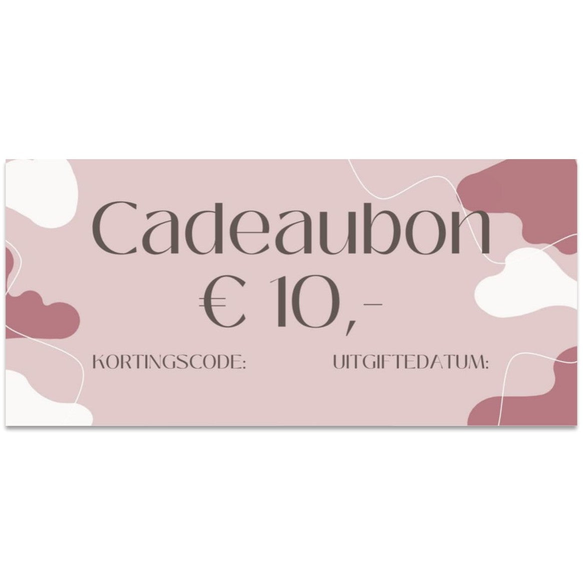 Cadeaubon € 10,-
