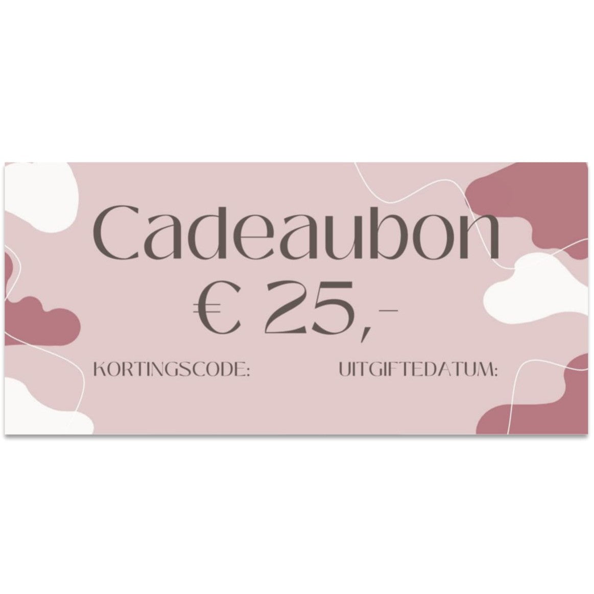 Cadeaubon € 25,-