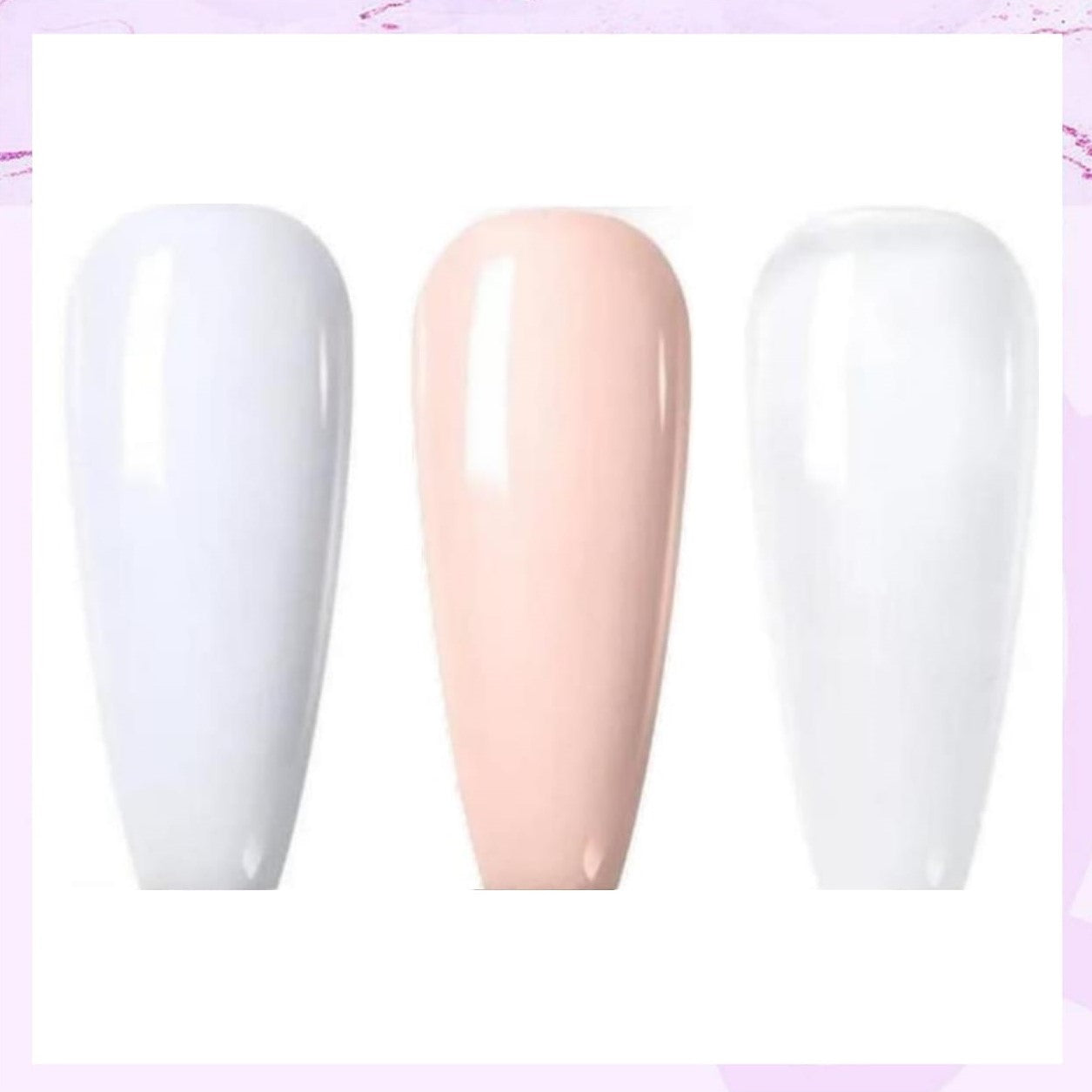 Born Pretty - Acrylpoeder - 3 stuks
