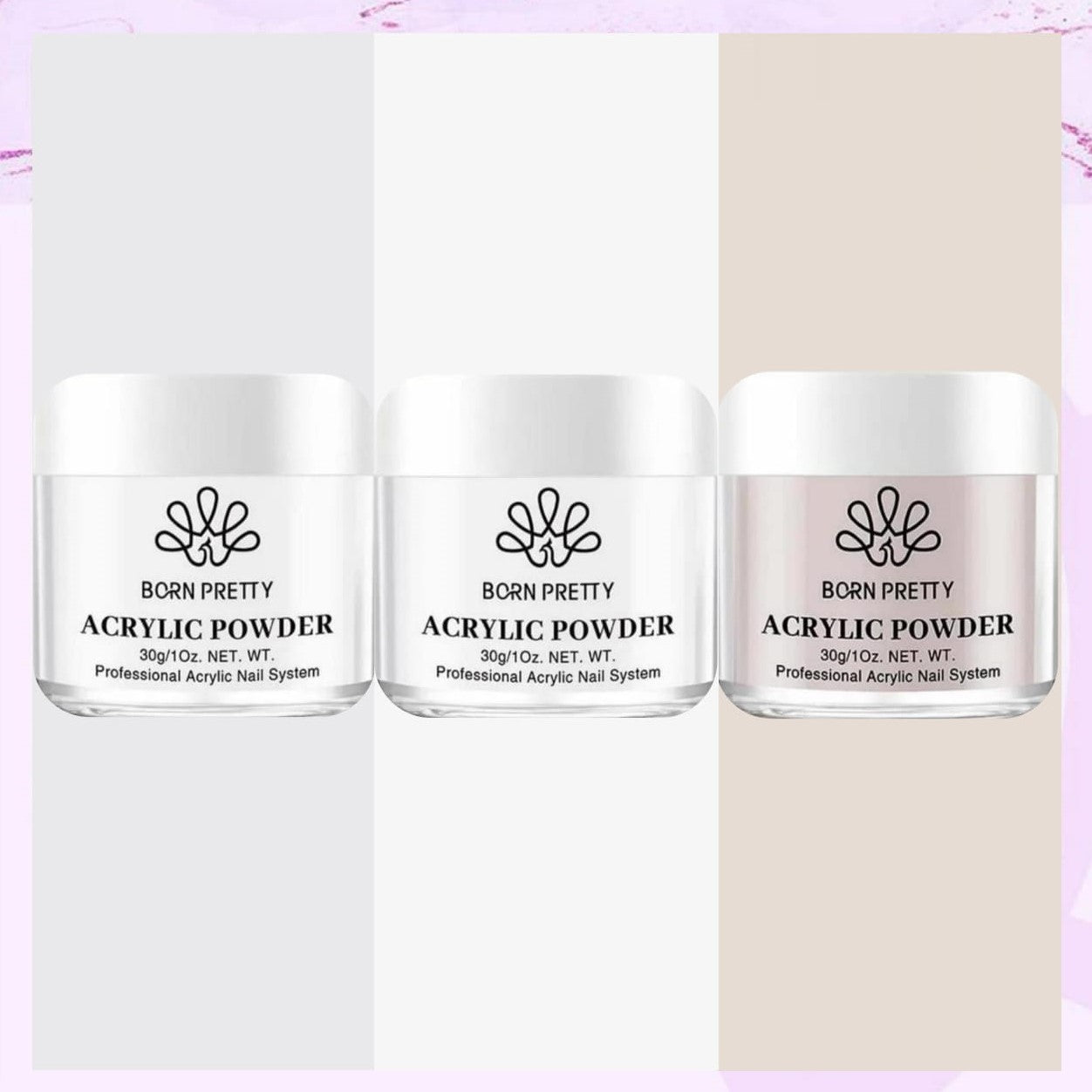 Born Pretty - Acrylic powder set