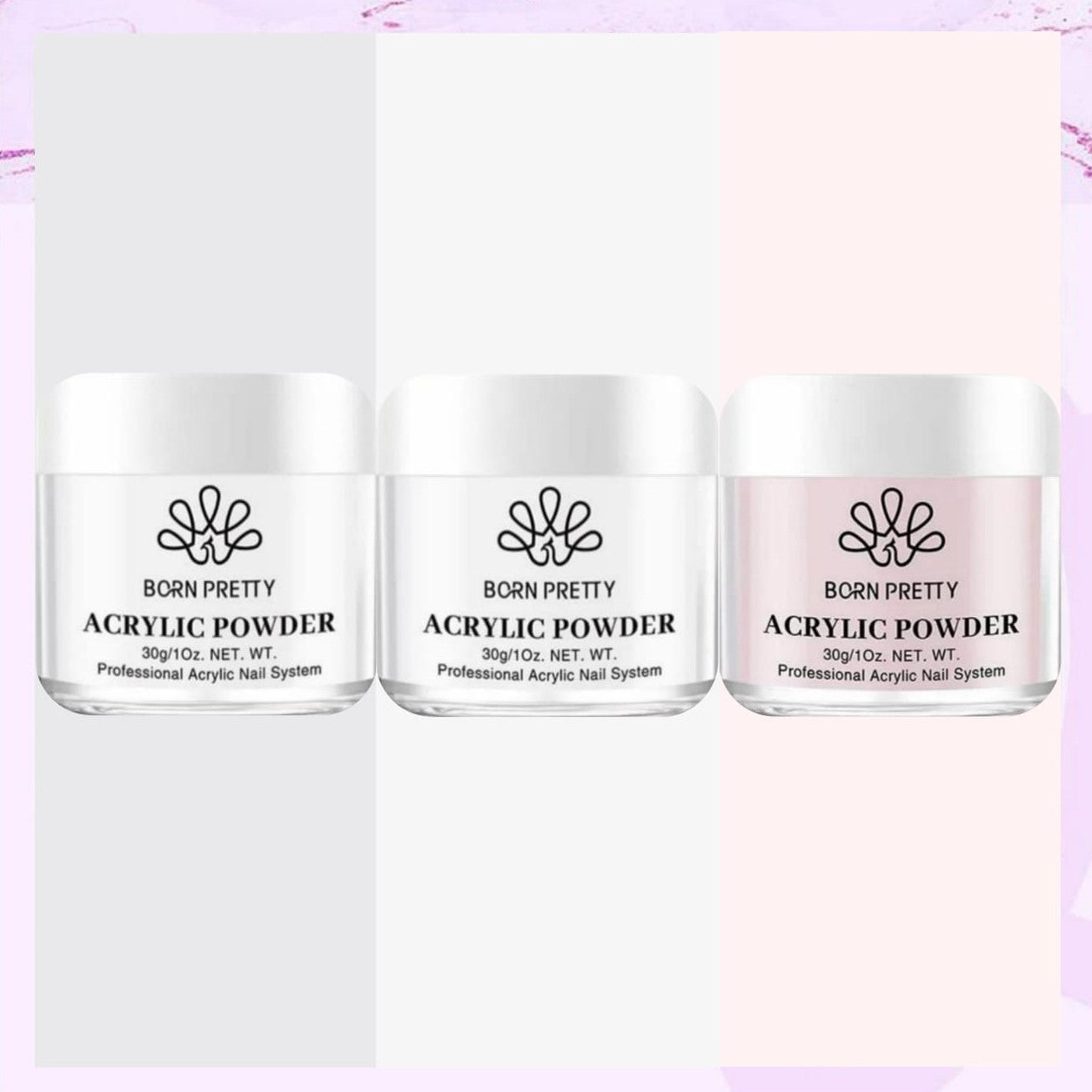 Born Pretty - Acrylic powder set