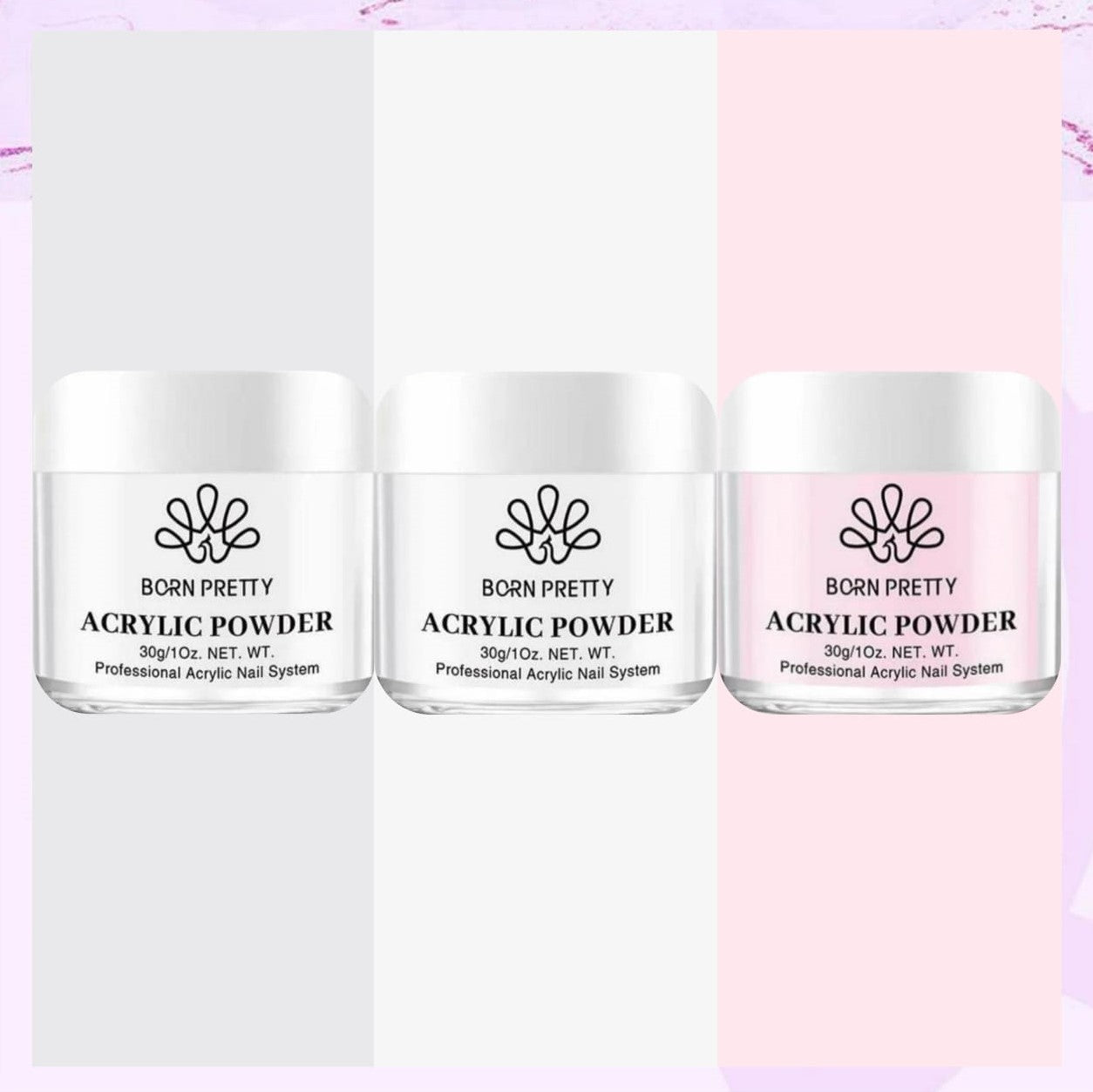 Born Pretty - Acrylic powder set