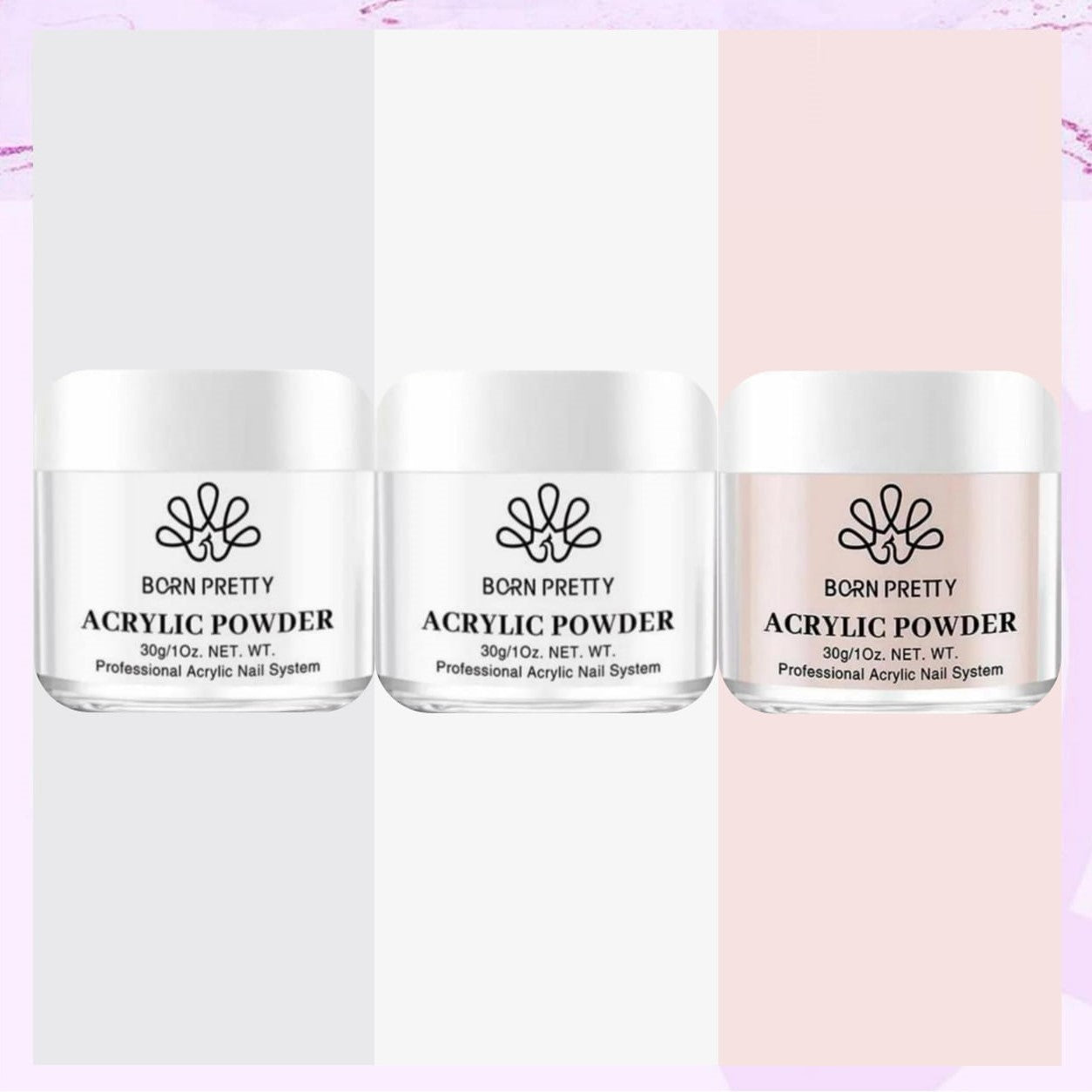 Born Pretty - Acrylic powder set