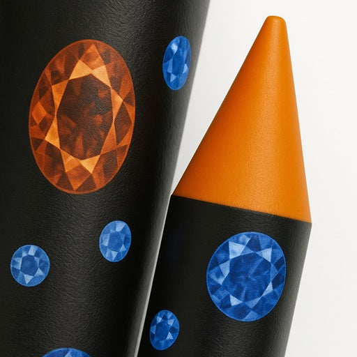Waxpen - Rhinestone pen - 5 stuks
