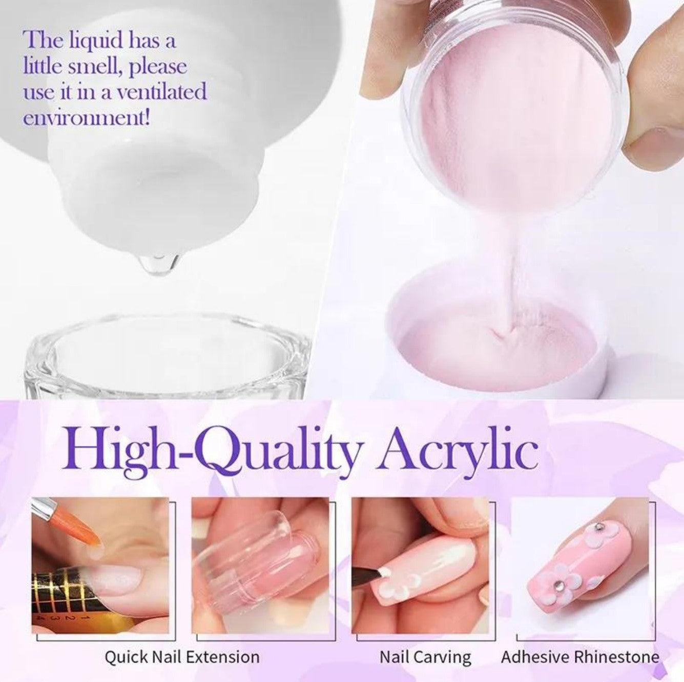 Born Pretty - Acrylic powder and liquid