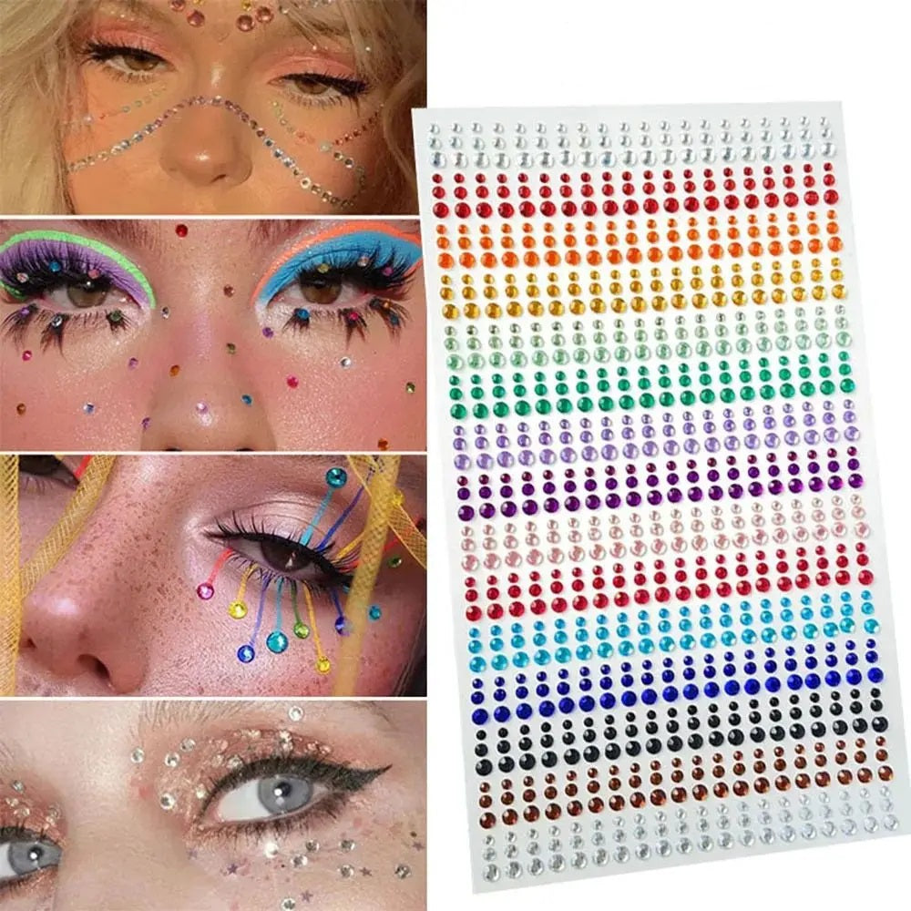 Strass - Autocollants - 3 pièces