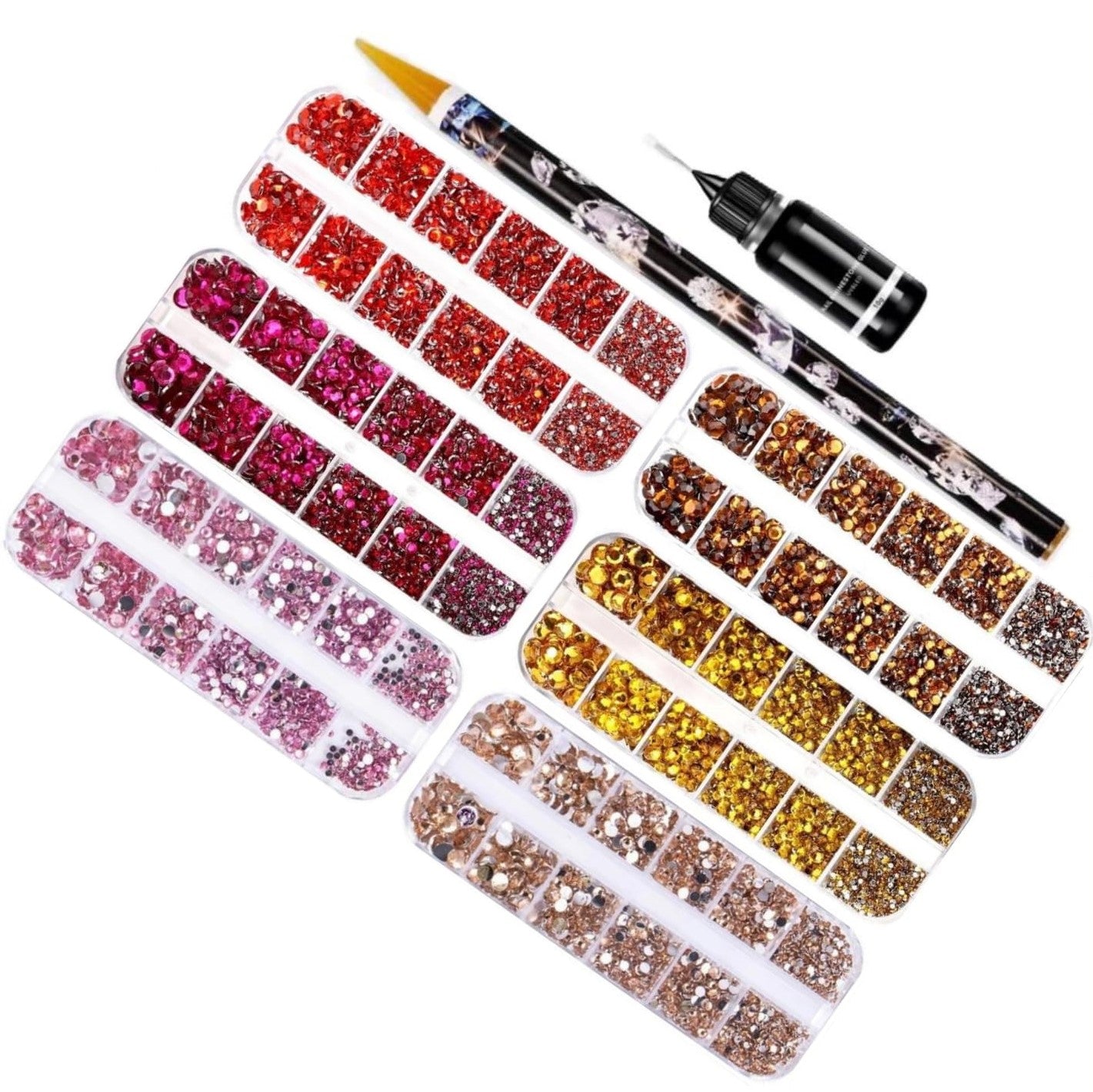 Rhinestones - Set - 16-delig