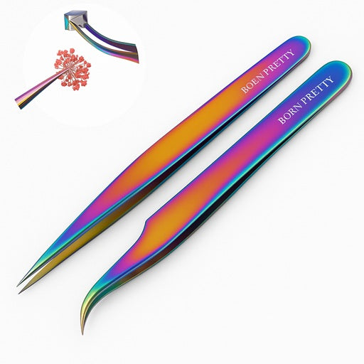 Born Pretty - Tweezers - Set