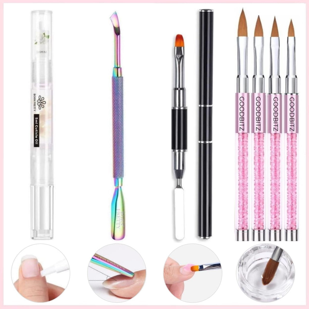 Born Pretty - Polygel and acrylic set