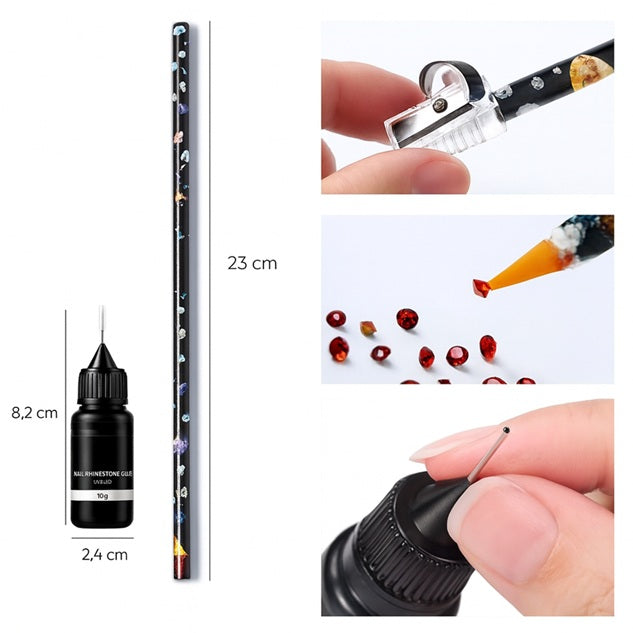 Rhinestones - Set - 3-delig