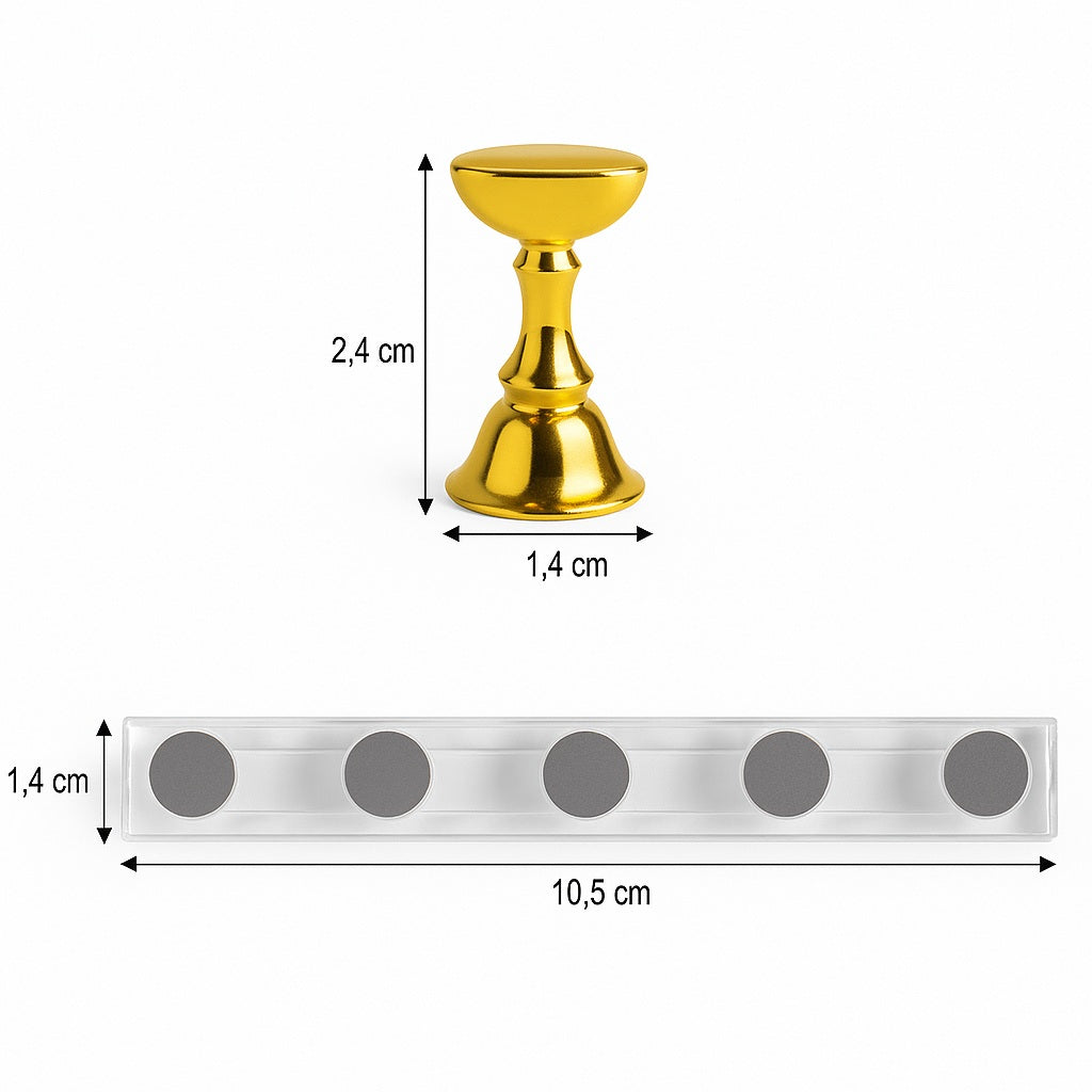 Nagelhouders - 2 stuks