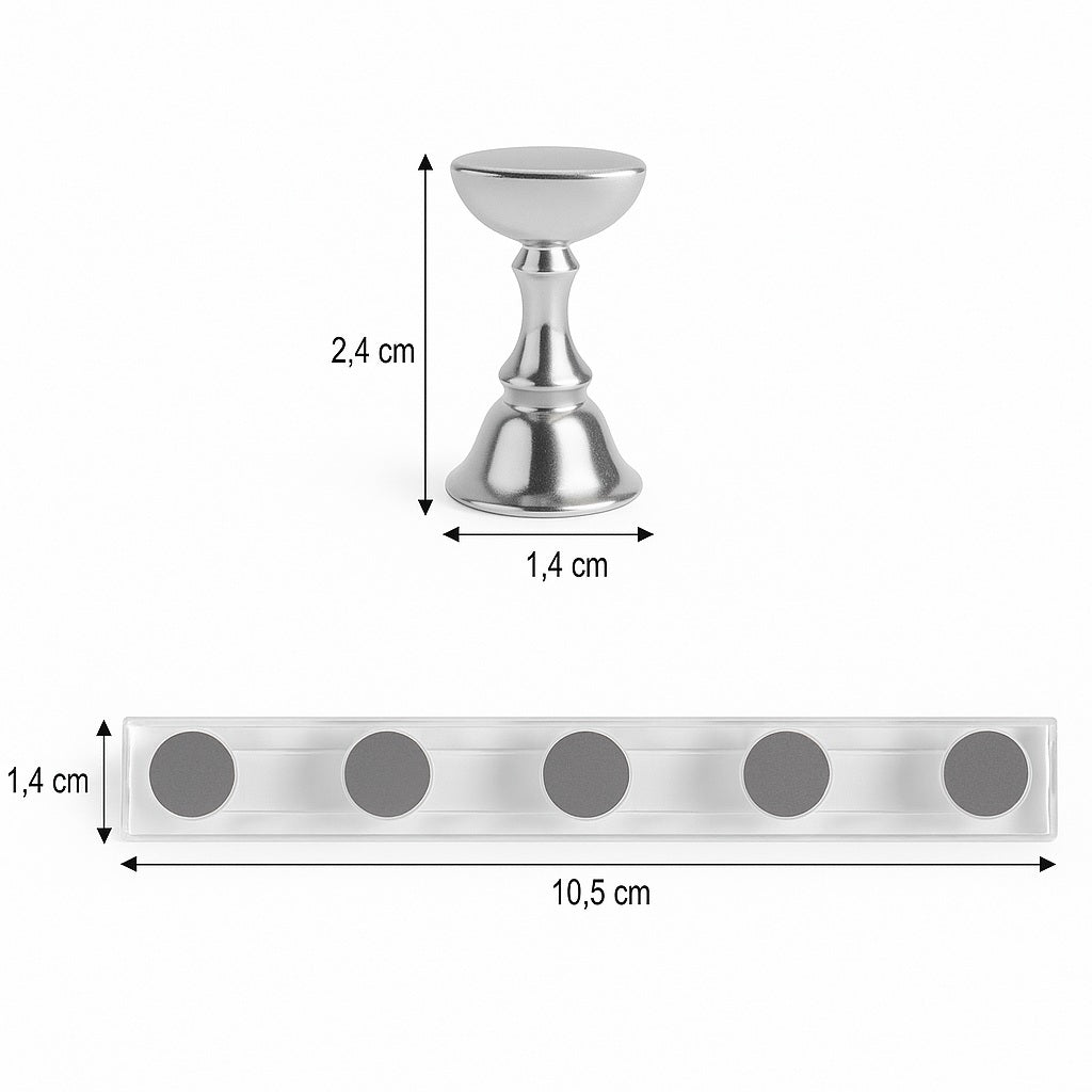 Nagelhouders - 2 stuks