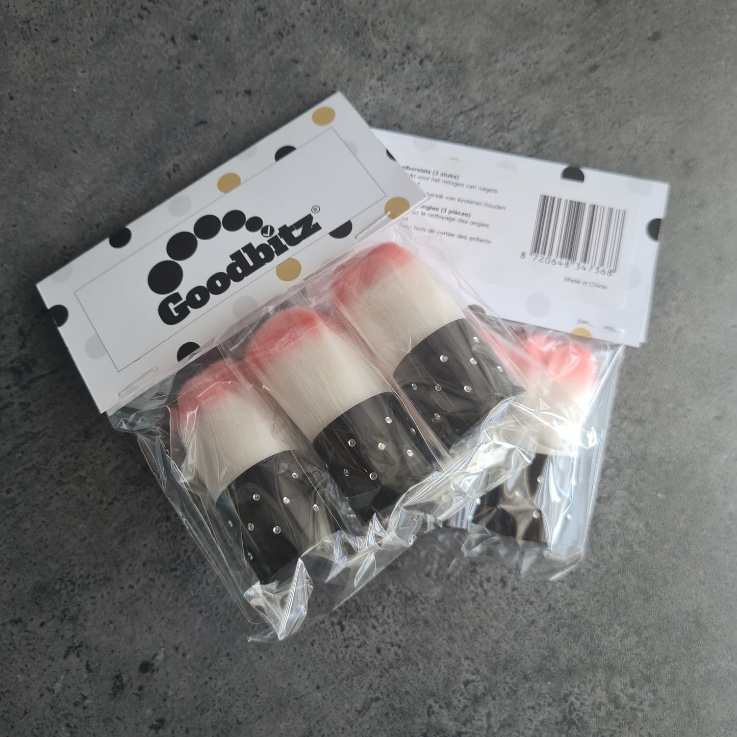 Brosses à ongles - 3 pièces