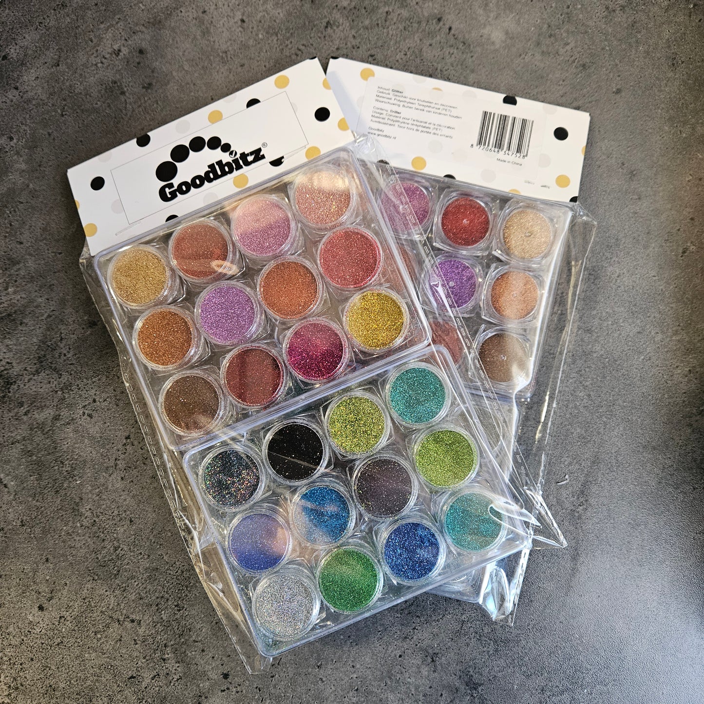 Glitters - 24 stuks