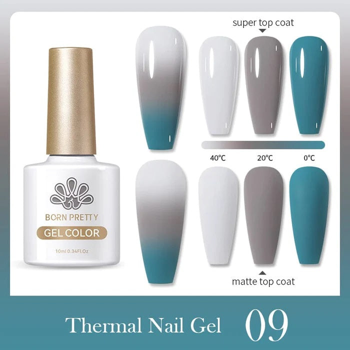 Born Pretty - Gellak set - Thermo - 6 Stuks