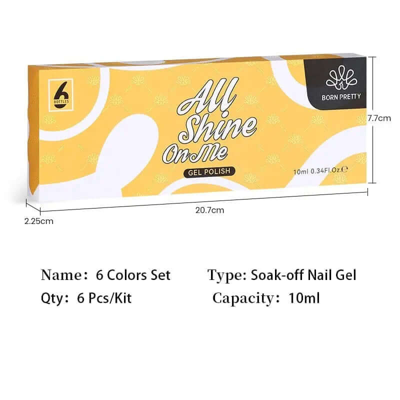 Born Pretty - Basisset - 6 stuks Goodbitz