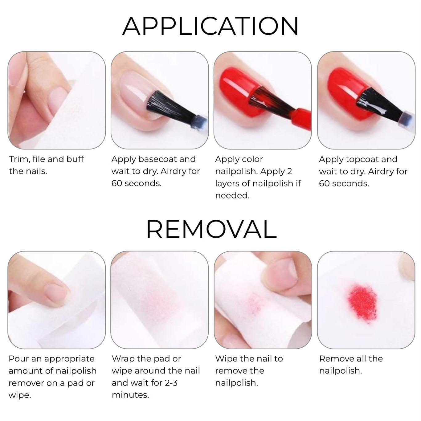 Born Pretty - Basecoat nagellak