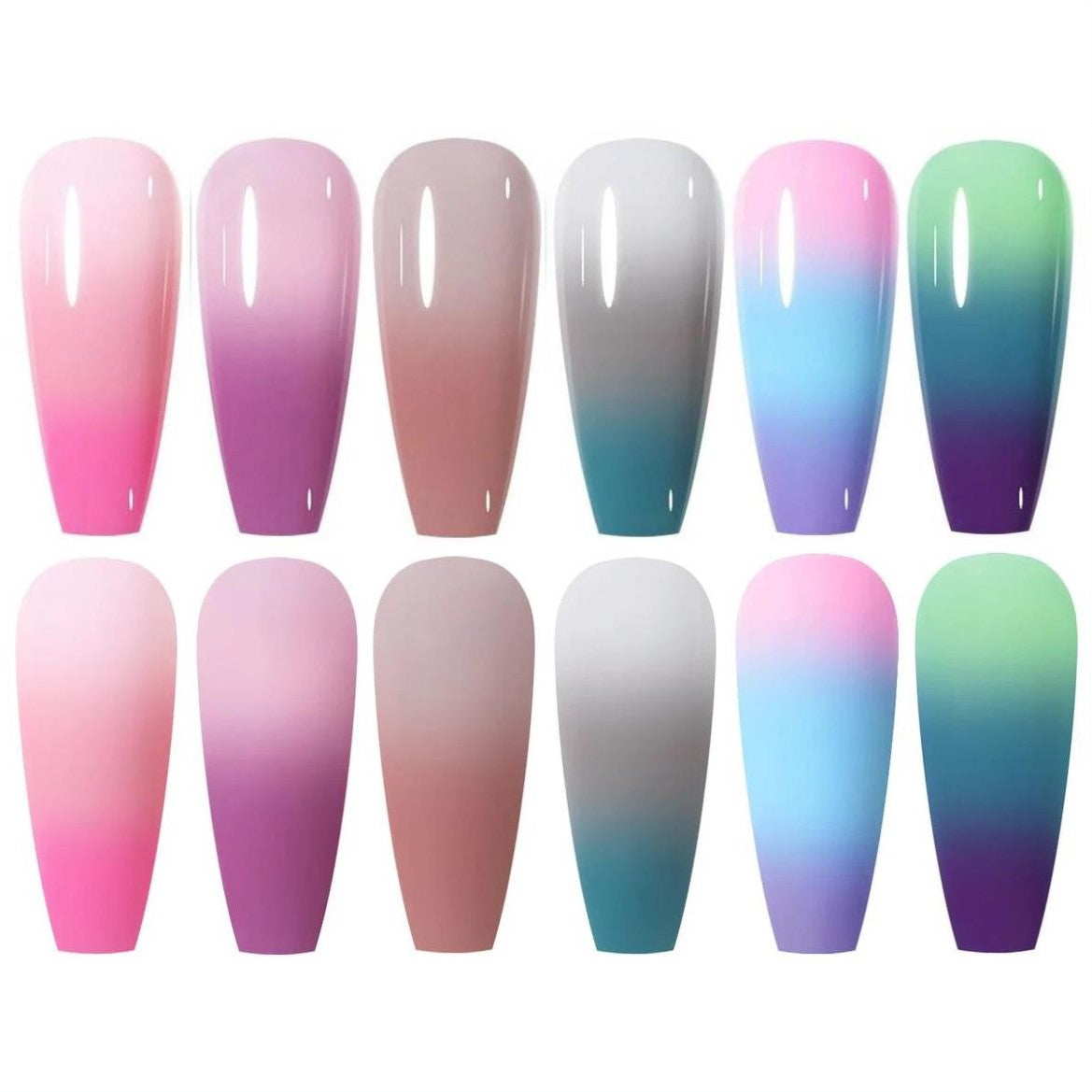 Born Pretty - Gellak set - Thermo - 6 Stuks
