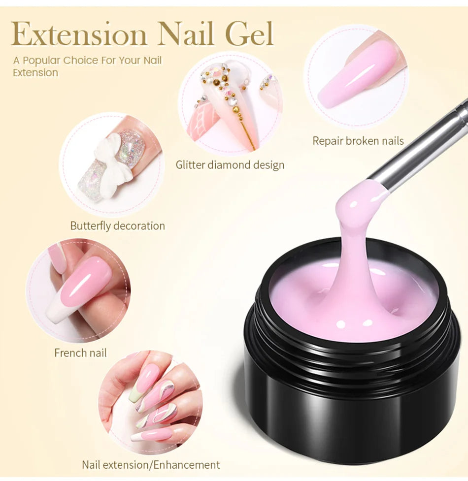 Gel d'extension - 8x30 ml