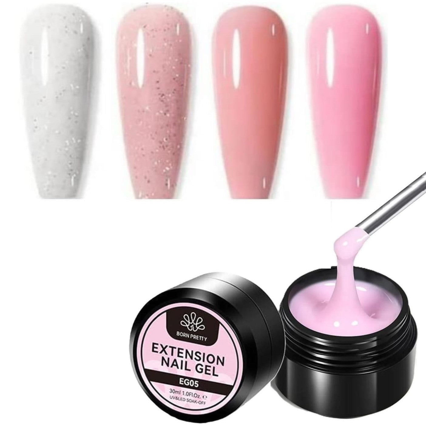 Extension gel - 4x30 ml