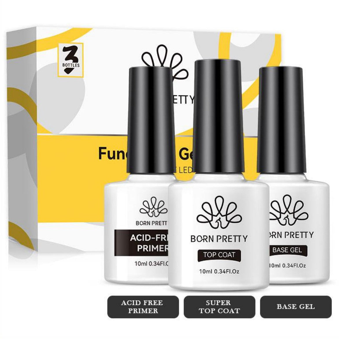 Born Pretty - Rubberbase - Set