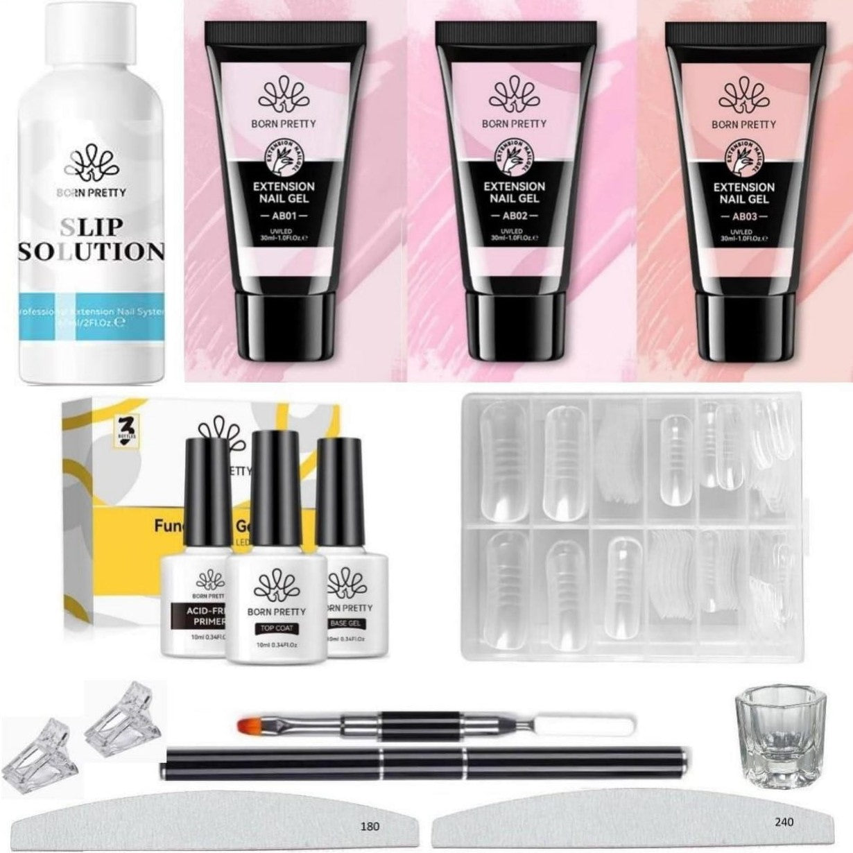 Born Pretty - Coffret Polygel