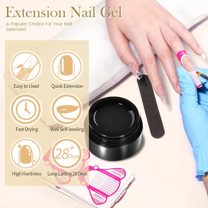 Gel d'extension - 8x30 ml