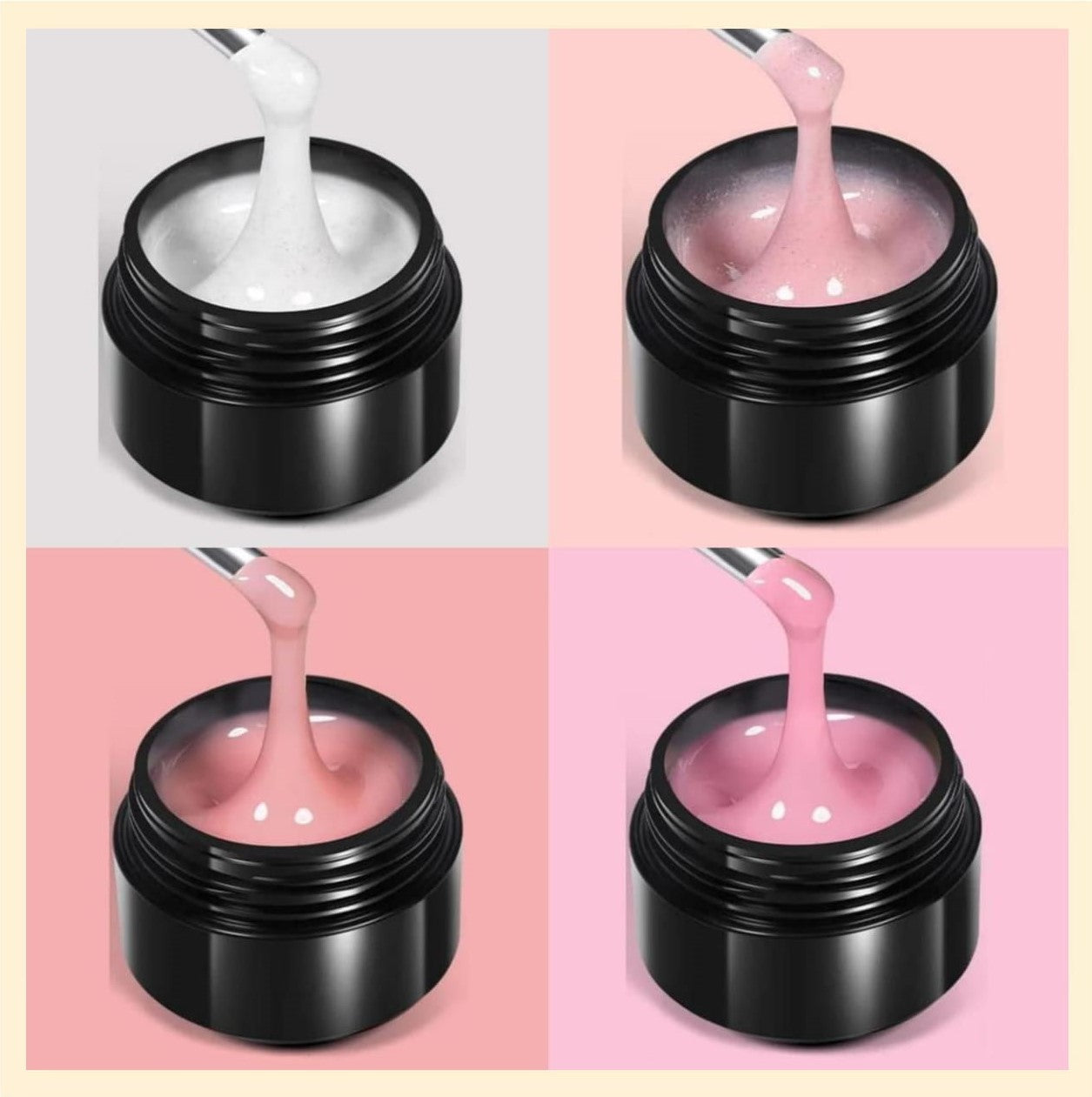 Extension gel - 4x30 ml