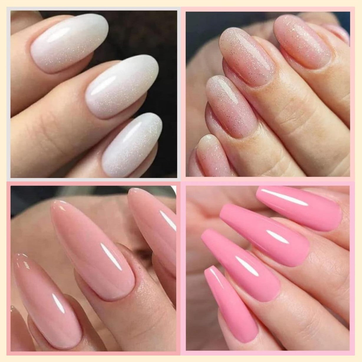 Extension gel - 4x30 ml