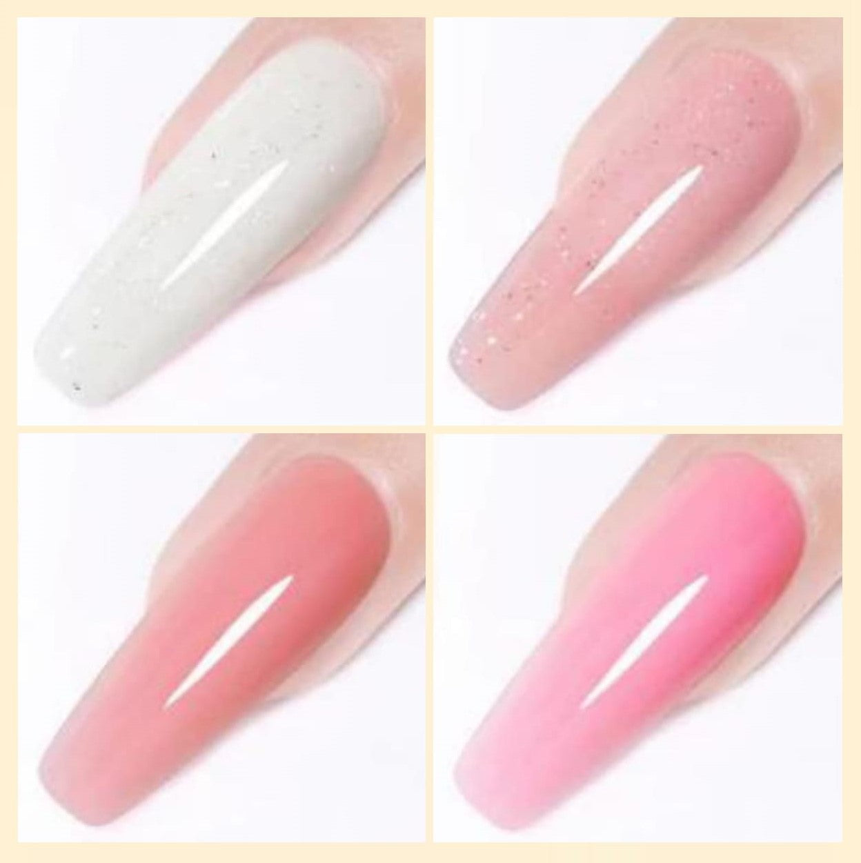 Extension gel - 4x30 ml