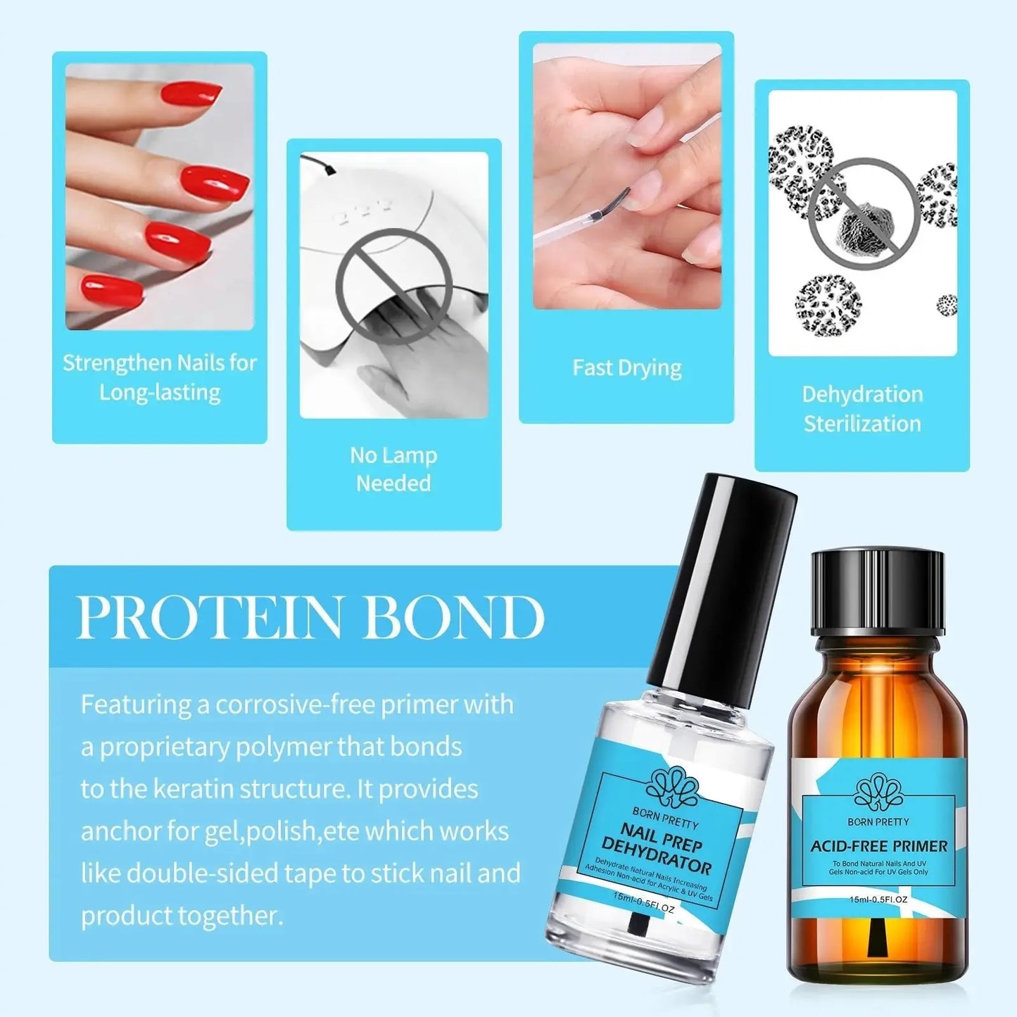 Born Pretty - Dehydrator en primer - Goodbitz