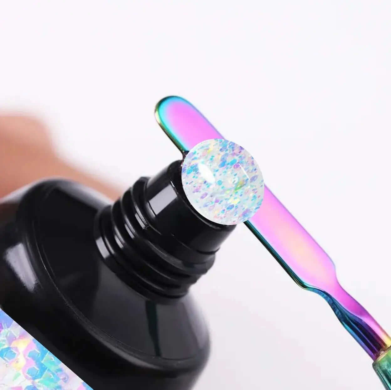 Born Pretty - Polygel - 30 ml - Glitter blauw - Goodbitz