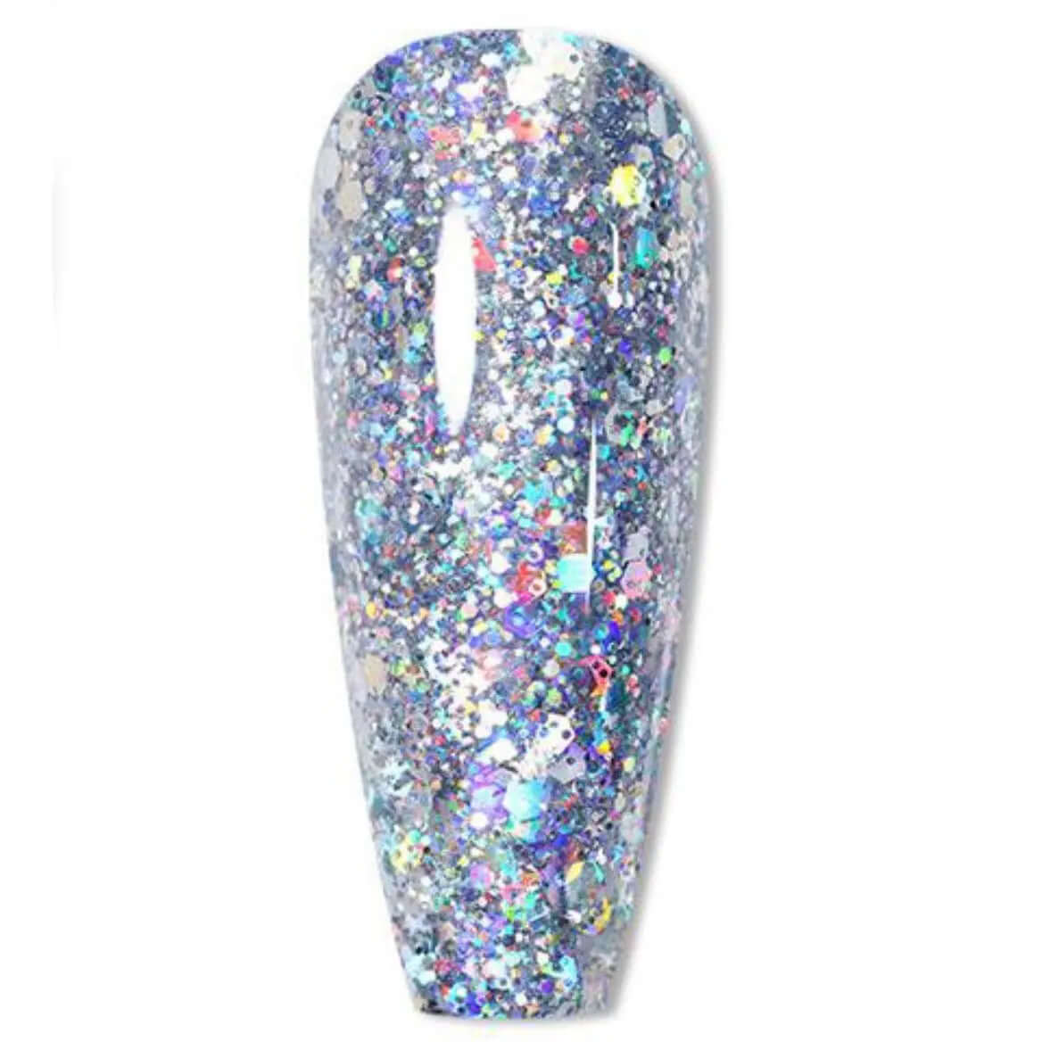 Born Pretty - Polygel - 30 ml - Glitter grijs - Goodbitz