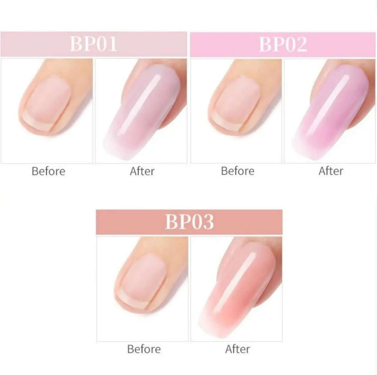 Born Pretty - Polygel en Polygel vloeistof - 3 x 30 ml en 2 x 60 ml - Goodbitz