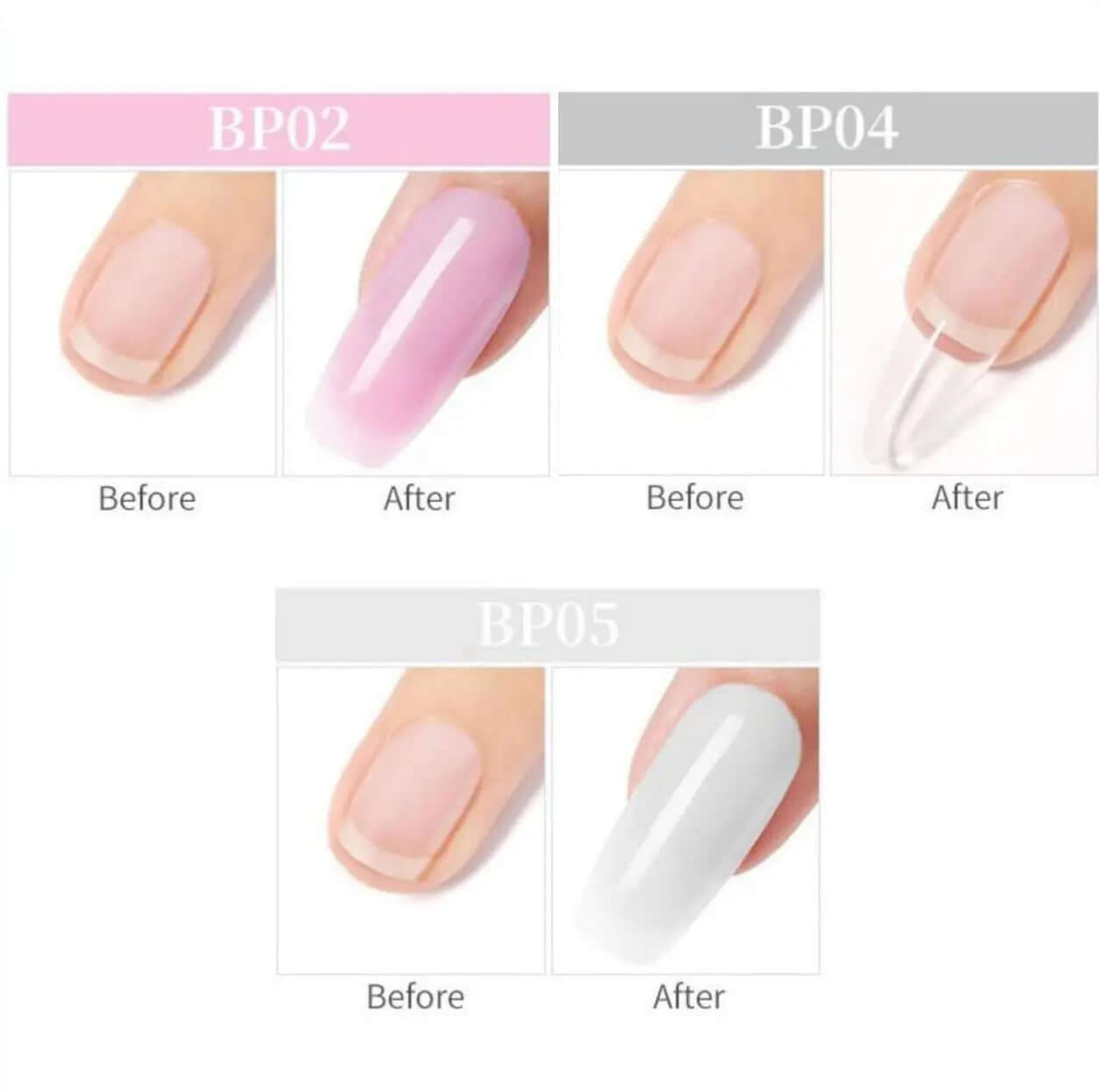 Born Pretty - Polygel en Polygel vloeistof - 3 x 30 ml en 2 x 60 ml - Goodbitz