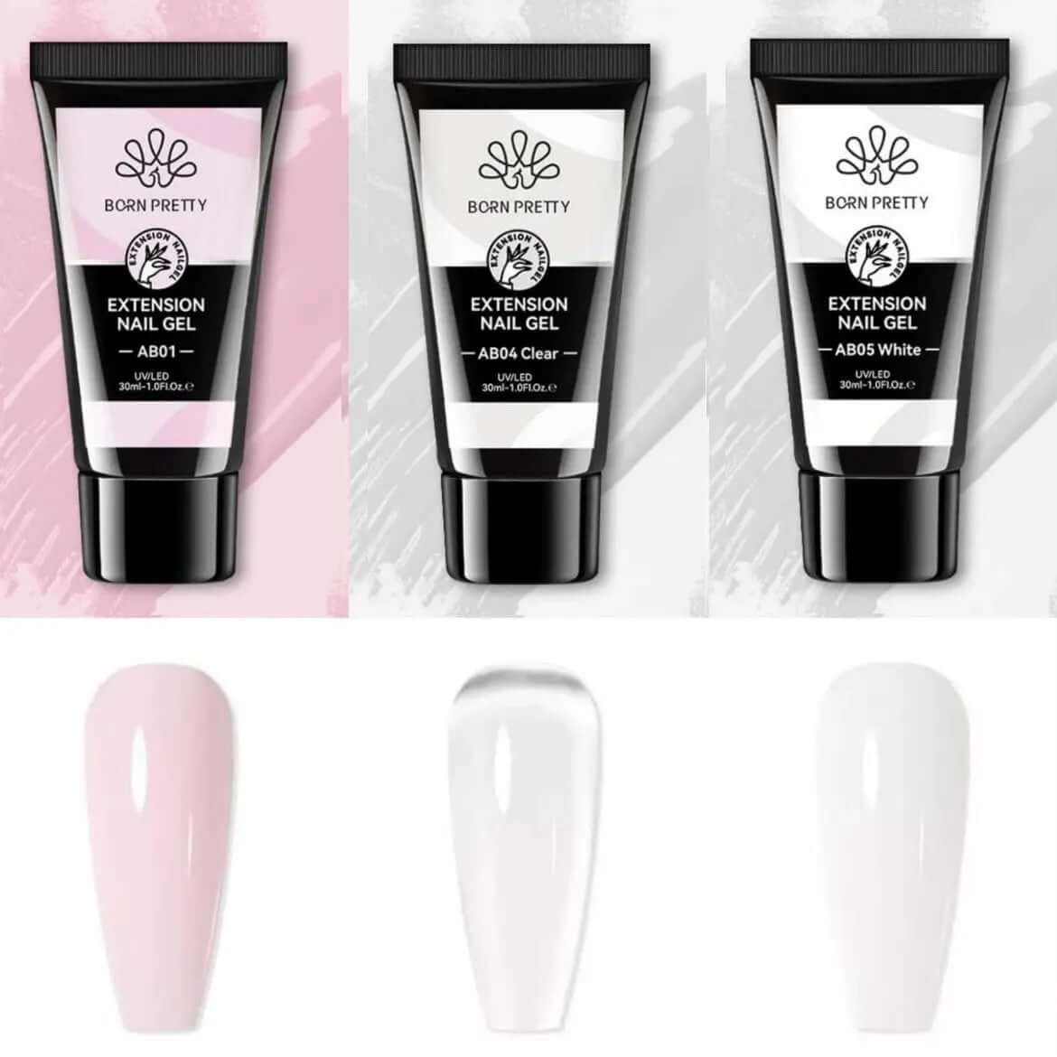 Born Pretty - Polygel en vloeistof - 5 stuks - Goodbitz