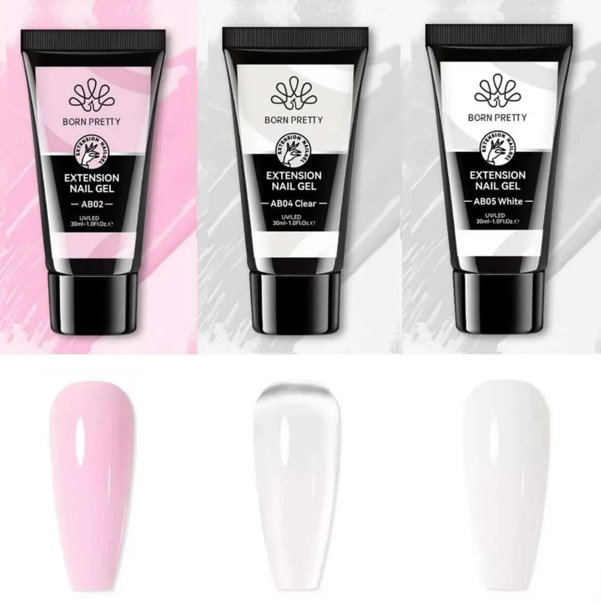 Born Pretty - Polygel en vloeistof - 5 stuks - Goodbitz