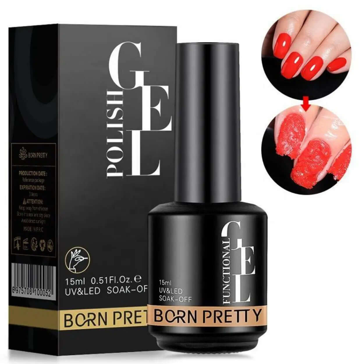 Gellak remover en nagelriembeschermer - Set - Goodbitz