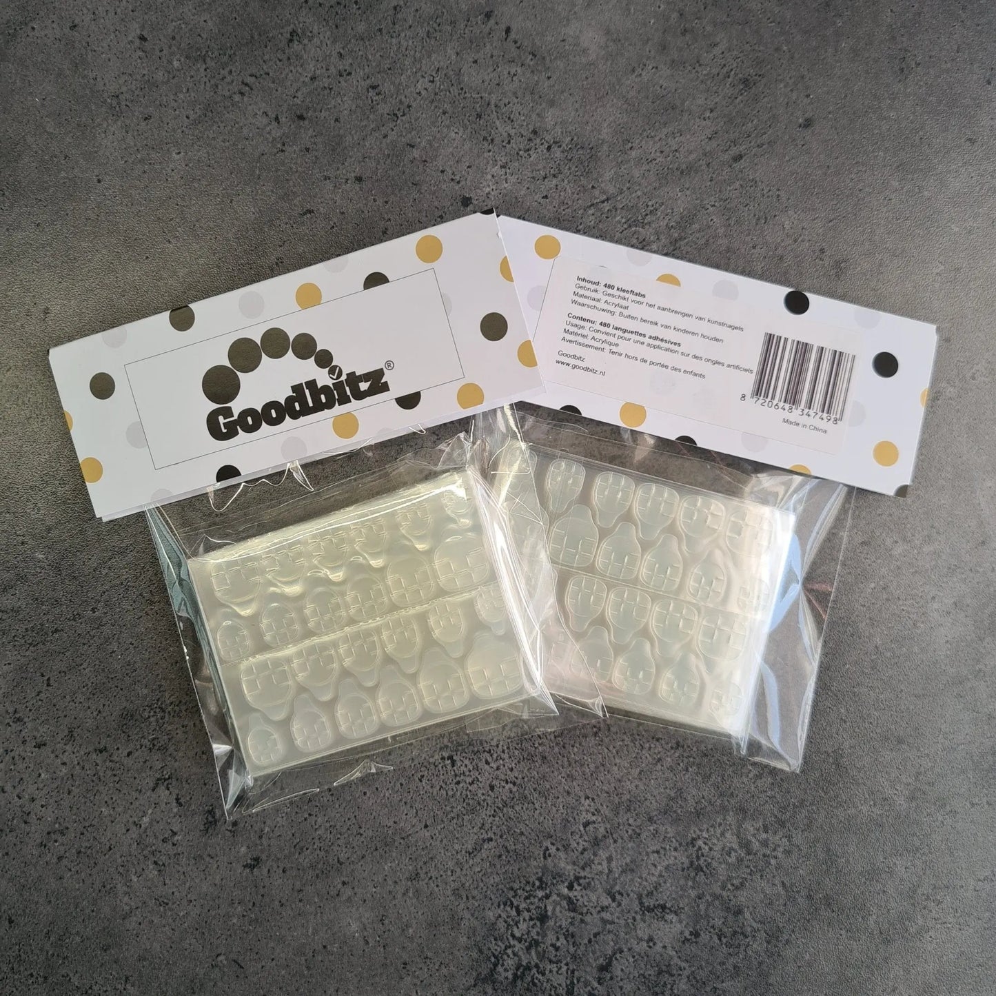 Kleeftabs - 480 stuks - 20 vel - Goodbitz