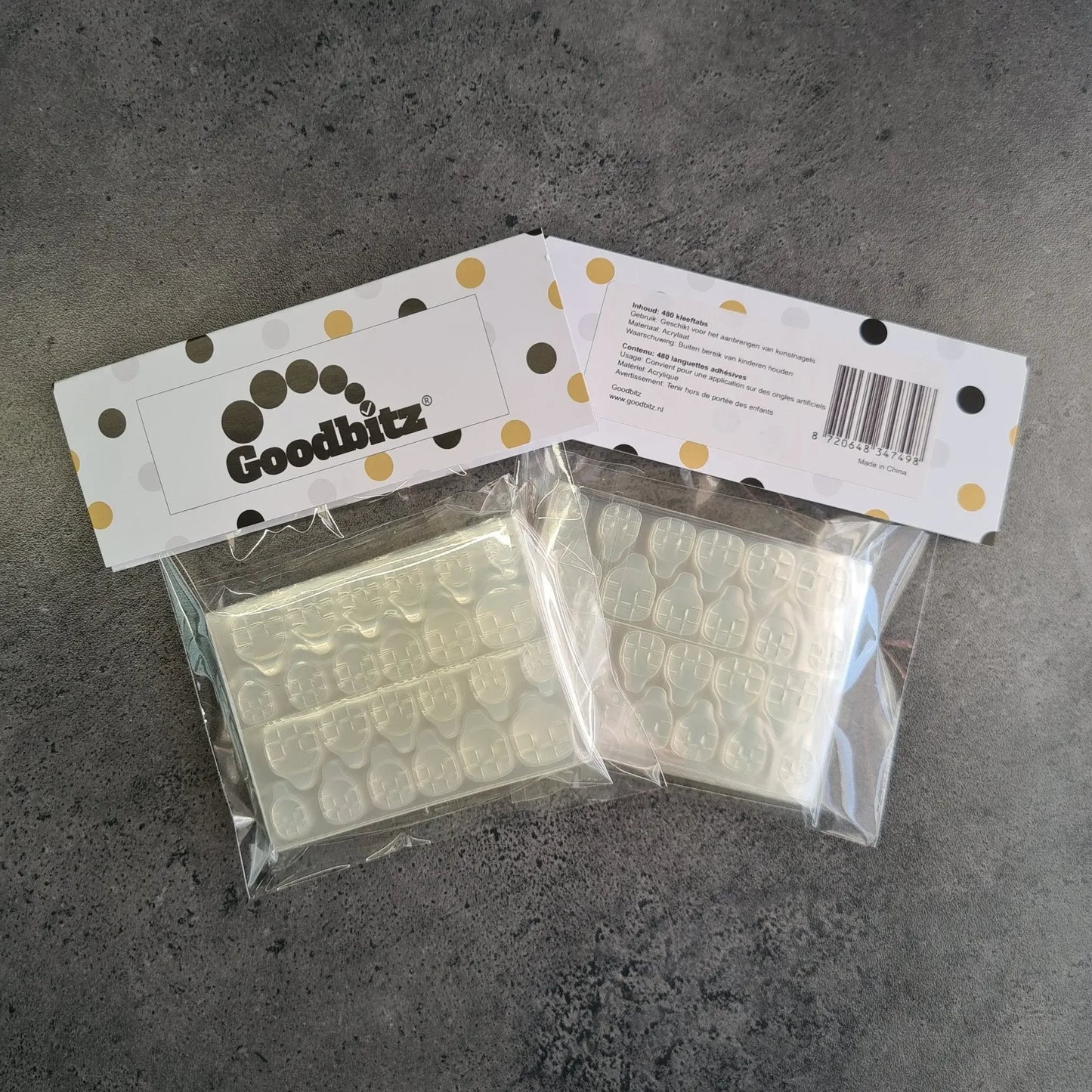 Kleeftabs - 480 stuks - 20 vel - Goodbitz