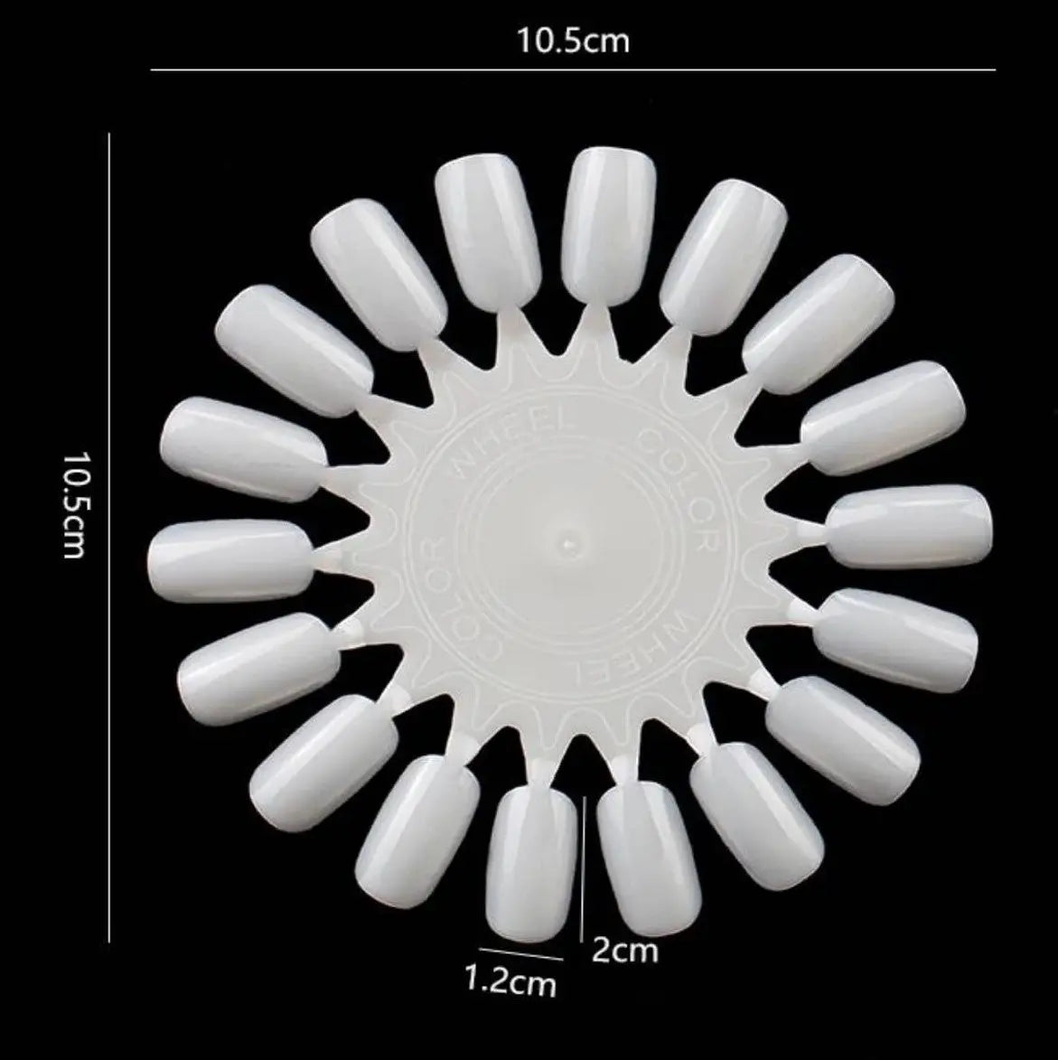 Nageldisplay - 10 stuks - Naturel - Goodbitz