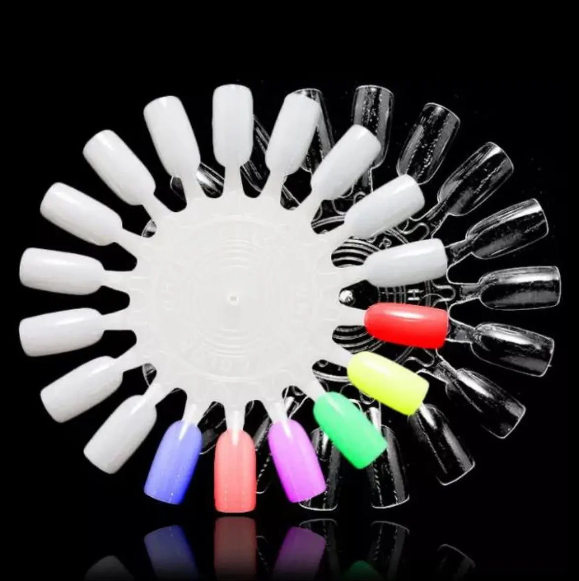 Nageldisplay - 10 stuks - Naturel - Goodbitz
