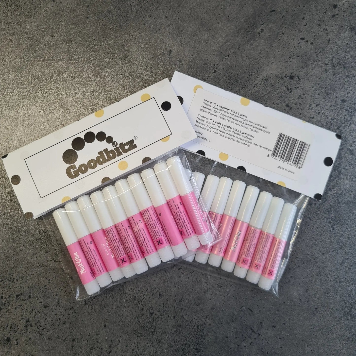 Nagellijm - 10 stuks - Goodbitz
