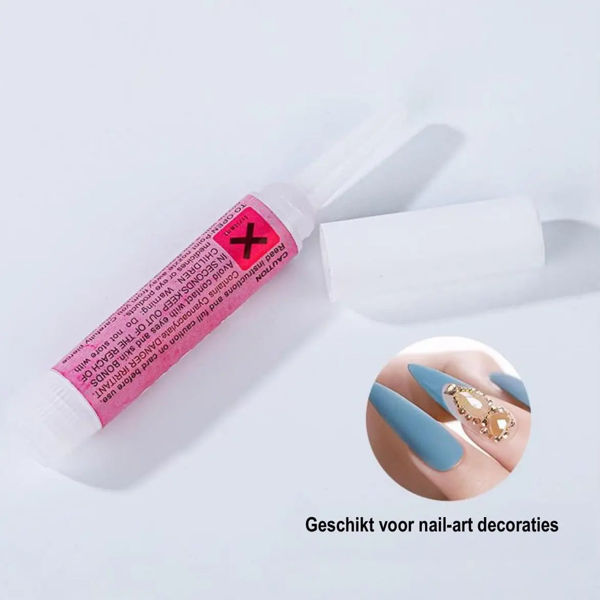 Nagellijm - 10 stuks á 2 gram - Goodbitz