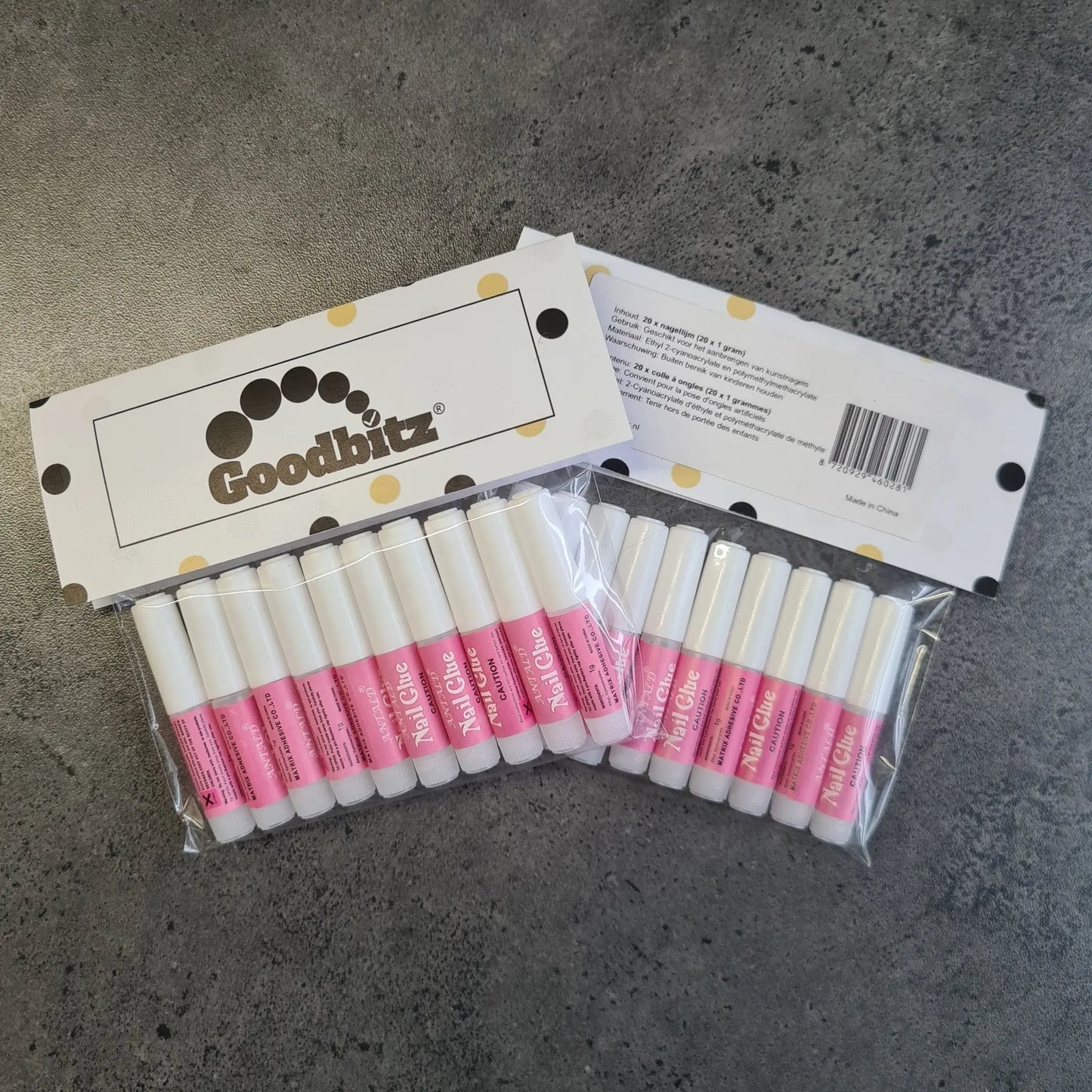 Nagellijm - 20 stuks - Goodbitz